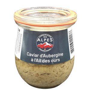 Caviar d'aubergine à l'Ail des Ours
