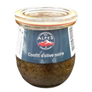 Confit d'Olives noires