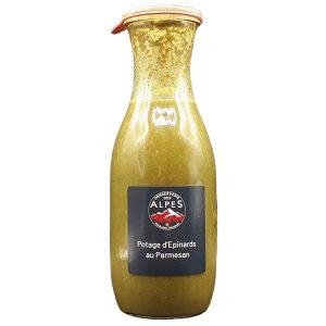 Potage épinards parmesan Conserverie des Alpes