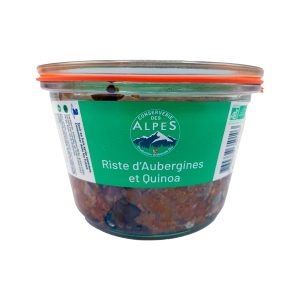 Riste d'aubergines au Quinoa AB 1 personne